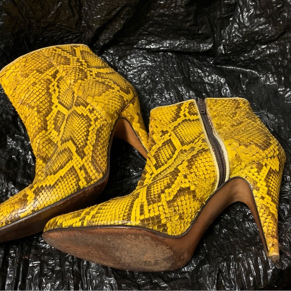 Biondini snakeskin boots - Picture 4 of 16